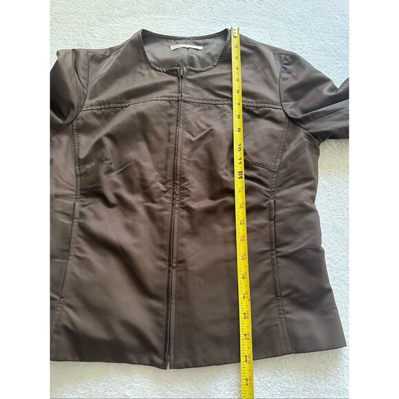 Rebecca Taylor women’s chocolate brown jacket size small - Picture 8 of 9